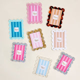 Mini Acrylic Picture Frame Magnet–Blue