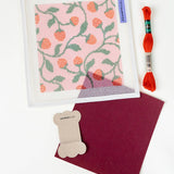 Strawberries Sunglasses Case Needlepoint Kit