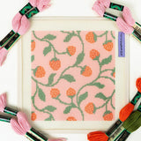 Strawberries Sunglasses Case Needlepoint Kit