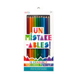 Un-Mistake-Ables!: Erasable Colored Pencils (Set of 12)