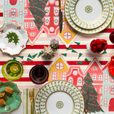 Green Striped Guest Towels