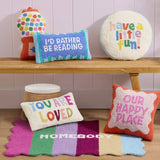 I'D Rather Be Reading Hook Pillow