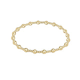egirl Sincerity Gold 4mm Bead Bracelet