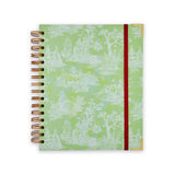 Toile Moderne Vert Pomme B5 Notebook