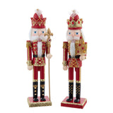 Wooden Red/Gold Nutcracker