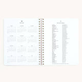 2026-2027 Misty Meadow Large Softcover Weekly Simplified Planner -