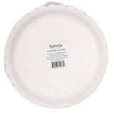 Round Blue Flower 8" Plate