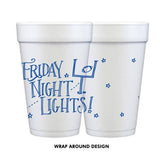 Friday Night Lights (3 colors) | Game Day Foam Cups