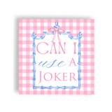 Mahjong "Can I Use a Joker?" Bev Napkins