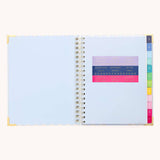 2025-2026 Spiral Weekly Simplified Planner - Serene Stripe