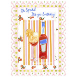 OH SPRITZ BIRTHDAY - Note Card 
