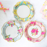 Pretty Floral Plates