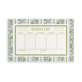 Imperial Gardens Weekly Planner Notepad