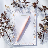 Reminders Notepad | Floral Notepad | Office Stationery