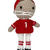 Football Player Rattle 5 inch