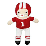 Football Player Knit Doll