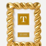 Twist Gold Leaf Frames