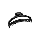 Black Belle Small Narrow Cutout Curve Claw Clip