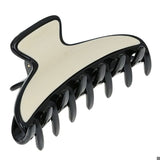 Black/Ivory Maybell Claw Clip