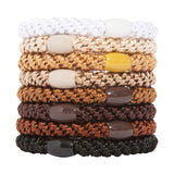 Camelback Grab & Go Ponytail Holders - Set of Eight