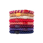 Grab & Go Ponytail Holders - Set of Eight-Morocco