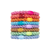 Spring Grab & Go Ponytail Holders - Set of Eight