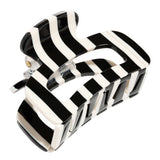 Odessa Claw Clip-Barcode Black & White