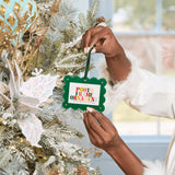 Green Frame Ornament
