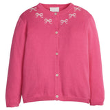 Pink Bows Essential Cardigan
