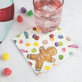 Gingerbread Beverage Napkin