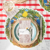 Die Cut Songbird Wreath Placemat