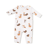 Best Friend Dogs French Terry Uni Romper