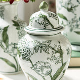 Primrose & Lotus 8" Jar with Lid