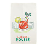 Make Mine A Double Towel 