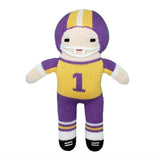 Football Player Knit Doll