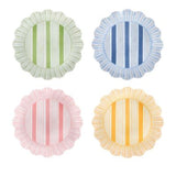 Cabana Stripe Melamine Salad Plate