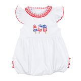 Red, White and Yum! Ruffle Bubble