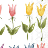 Tulip Pattern Guest Napkin