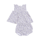Forget Me Not Floral Ruffle Top & Bloomer