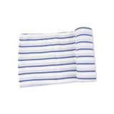 Vintage Stripe Blue Swaddle Blanket