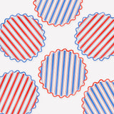 Nautical Striped Side Plates