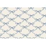Heirloom Blue Bow Lattice Placemat