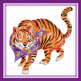 Purple Prowling Tiger Hometown Pride Bev Napkin