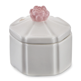 Hex Flower Lidded Trinket Box