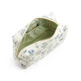 Luxe Provence Cosmetic Bag Everyday With Green Pinstripe Liner Provence2