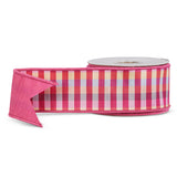 Multicolor Gingham Ribbon