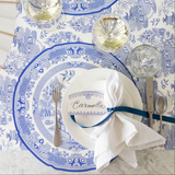 Die-cut Blue Willow Plate Placemat