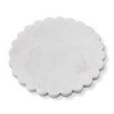 Scalloped Round Marble Board