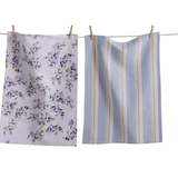 Lavender Floral Dishtowel