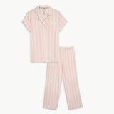 Capri Stripe Short Sleeve PJ